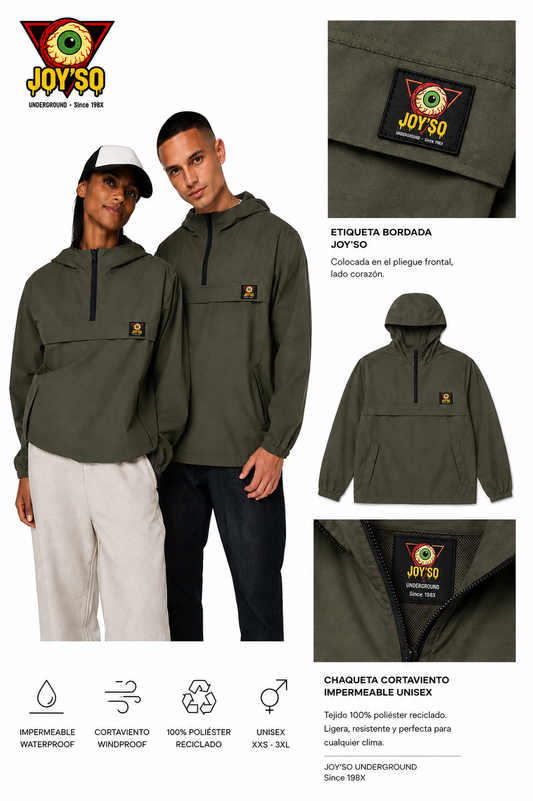 • Scout Windbreaker – Green Army